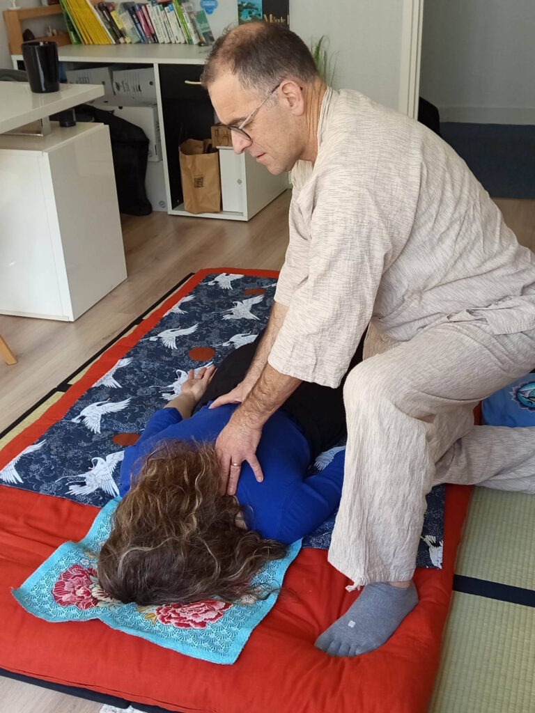 Séance de shiatsu à Vannes